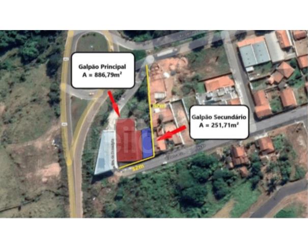 Foto de LOTE 2 - 50% DE UM TERRENO URBANO COM A.T. DE 2.624,00 - PERDIZES/MG