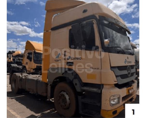 Foto de LOTE 05 - CARRETA MERCEDES BENZ AXOR MB 1933 ANO 2018/2019, PLACA PBM-8850. 