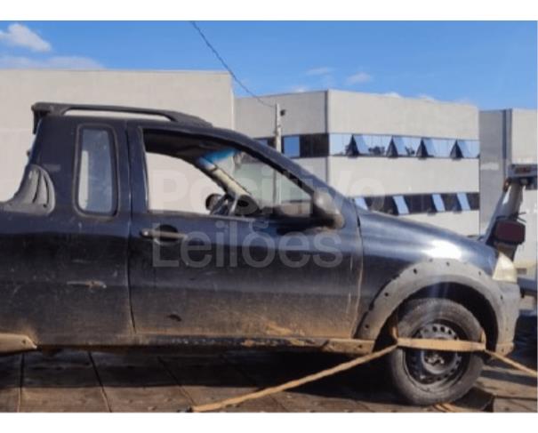Foto de VEÍCULO FIAT STRADA WORKING CE, ANO/MODELO 2011/2012, PRETA, FLEX