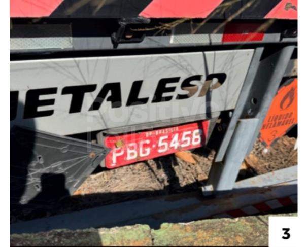 Foto de LOTE 03 - CARRETA TANQUE METALESP, ANO 2018, PLACA PBG-5458