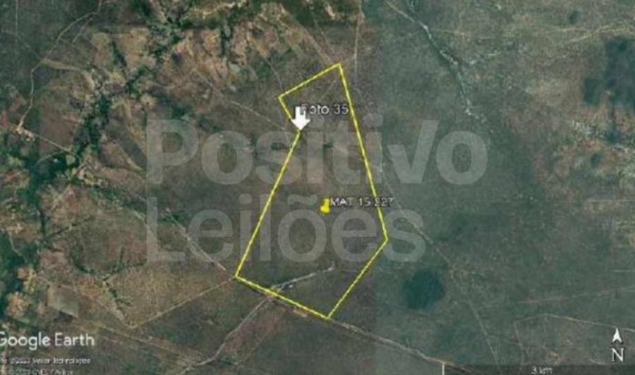 Área de terras com 484,5312ha - januária/mg