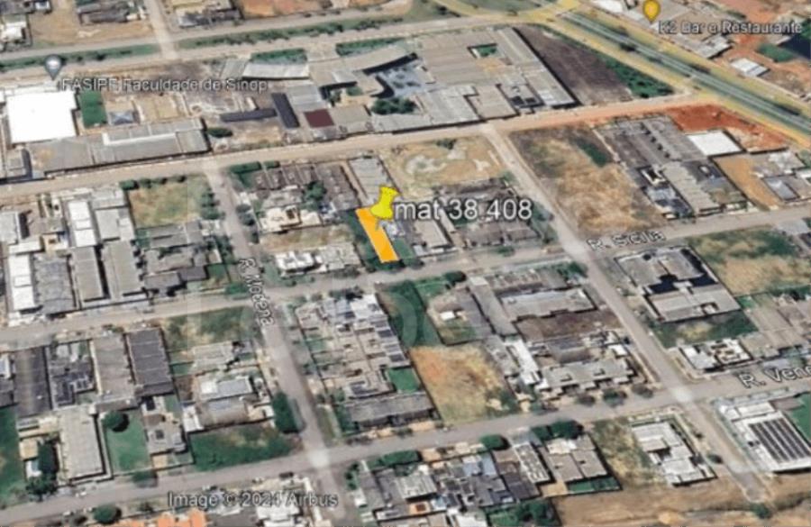 LOTE 8 – LOTE Nº 16, DA QUADRA N° 09, COM ÁREA DE 285,00M² - SINOP/MT FALIDAS EXPRESSO JUARA TRANSPORTES - SINOP/MT, localizado em Sinop - MT